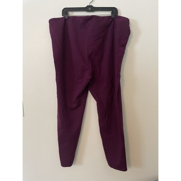 Avenue Plus Size 26/28 Purple Eggplant Soft - Picture 2 of 4
